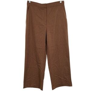 MNG Mango Wide Leg Brown Trouser Suit Pants